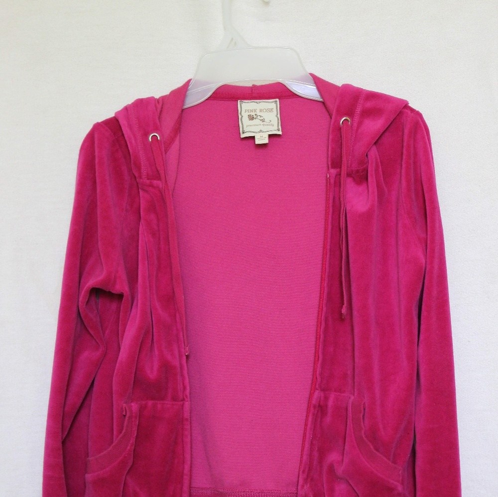 Pink Rose Hoodie
